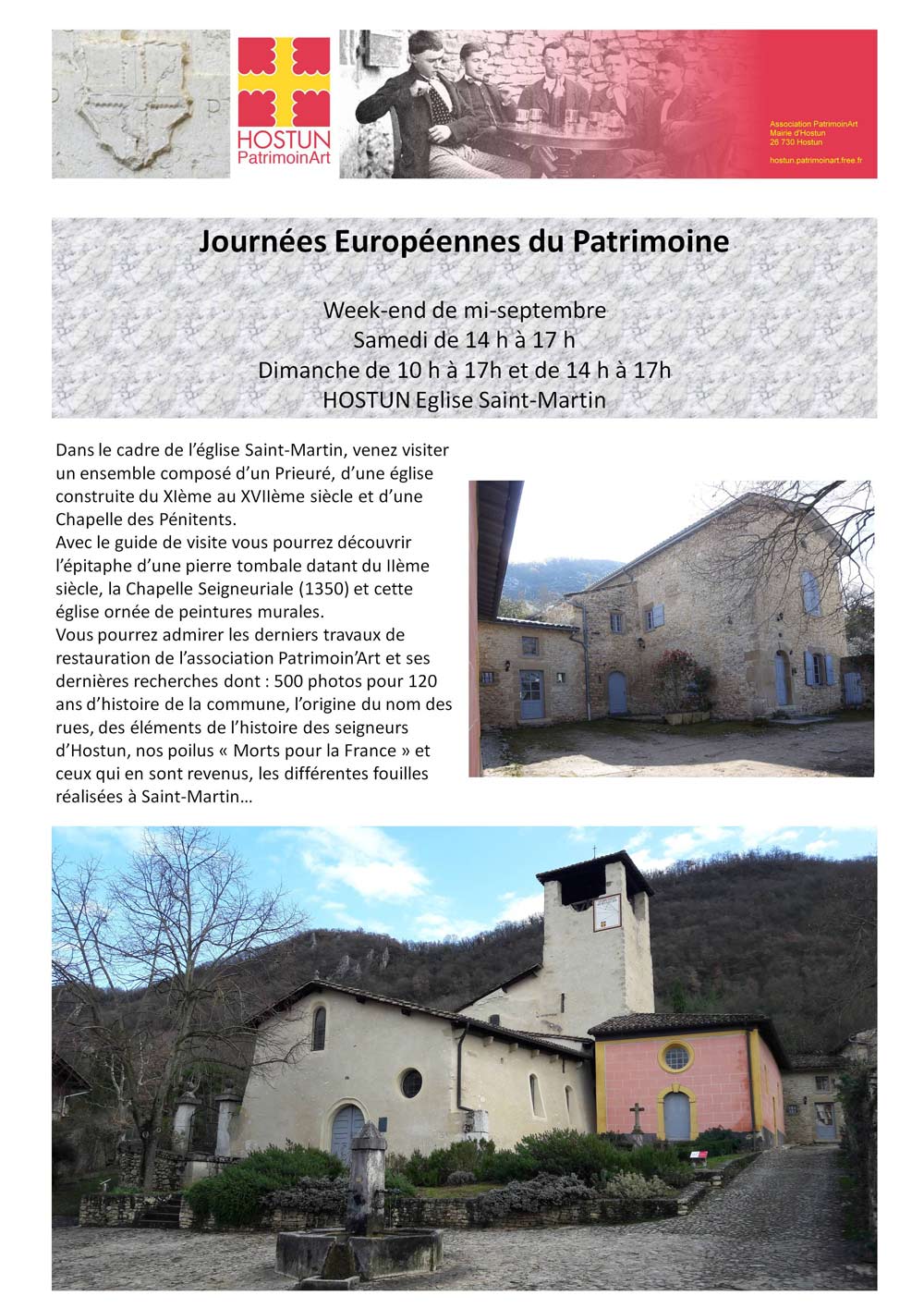 Journées européennes du patrimoine