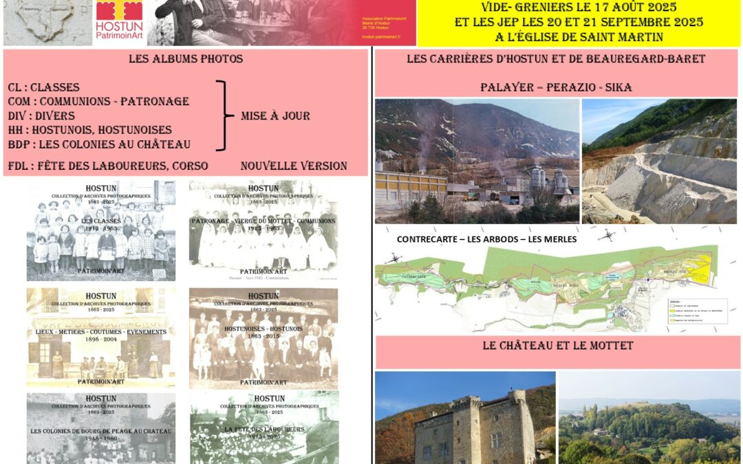 Journées du Vide-greniers et du Patrimoine 2025