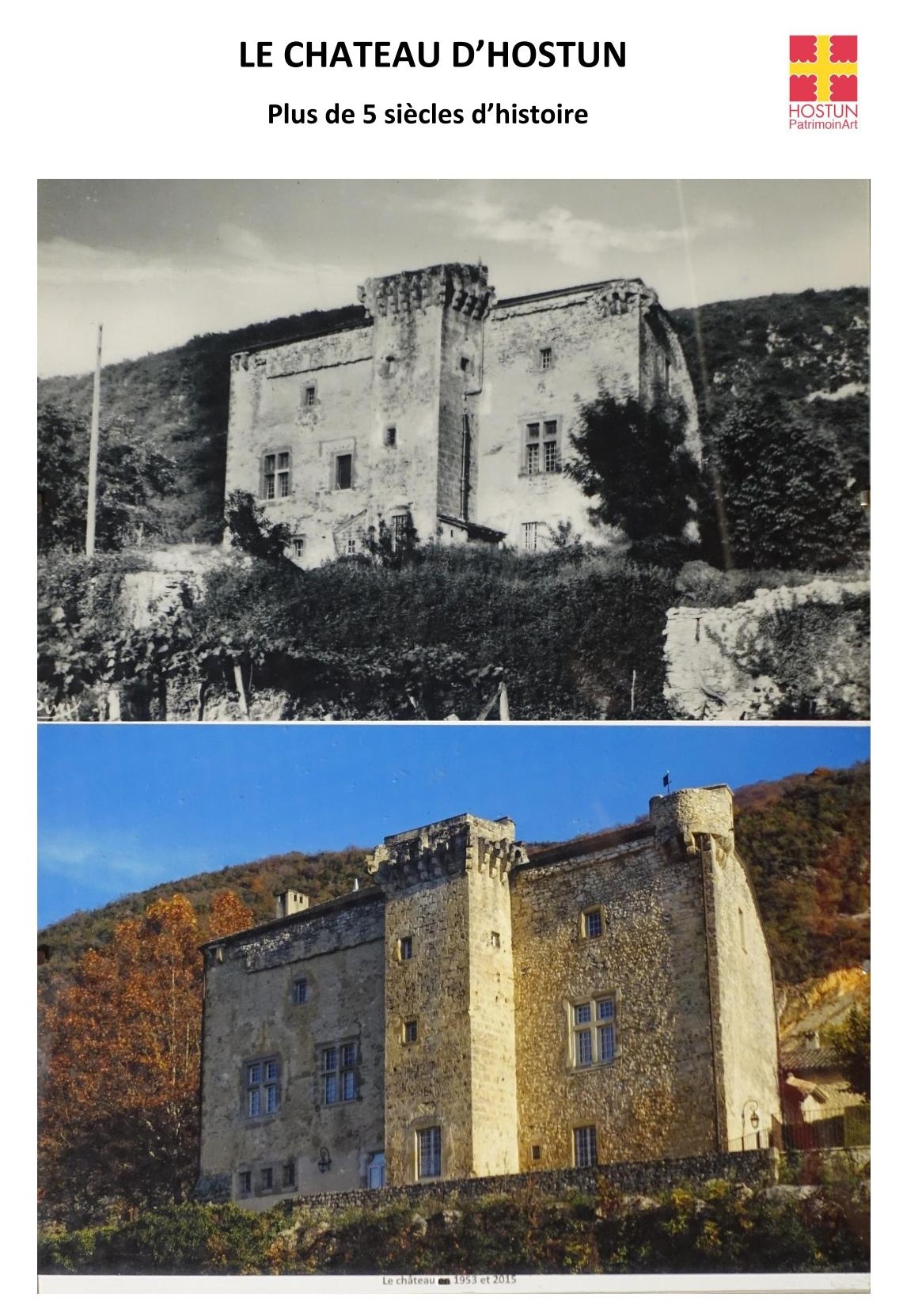 Le château d'Hostun
